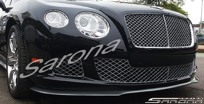Custom Bentley GT  Coupe Front Add-on Lip (2011 - 2017) - $790.00 (Part #BT-026-FA)